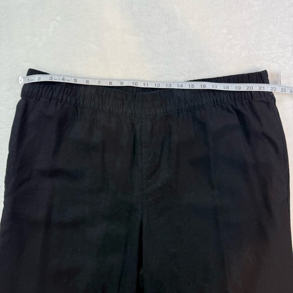 NWT Old Navy Women’s 2X Black High Rise Wide Leg Linen Blend Pants - Picture 11 of 14